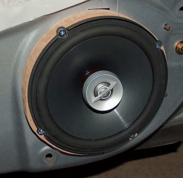 2002 Honda civic front speaker install #7