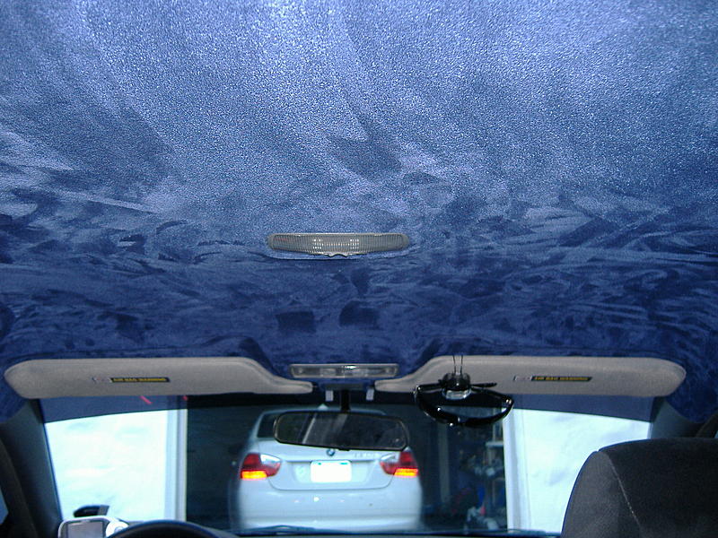 My own headliner fabric. - Unofficial Honda FIT Forums