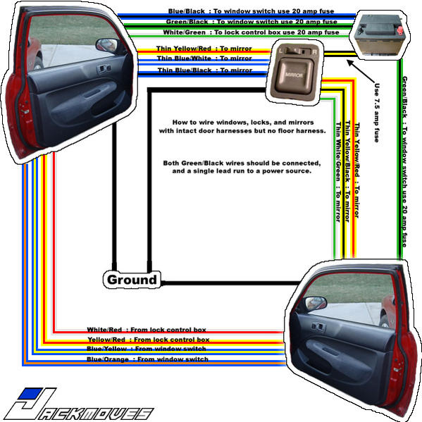 i need help with my doors power conversion - Honda Civic Forum Honda Accord Wiring Diagram Honda Civic Forum